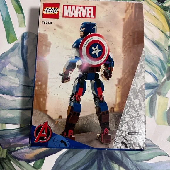 LEGO Captain America Construction Figure Buildable Marvel Action Figure NWT - Picture 9 of 9